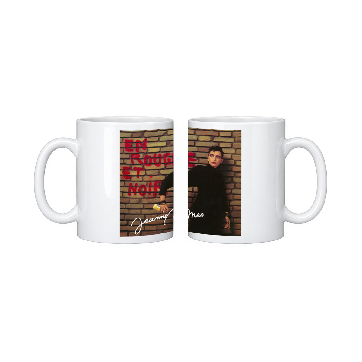 JEANNE MAS | Mug ROUGE ET NOIR